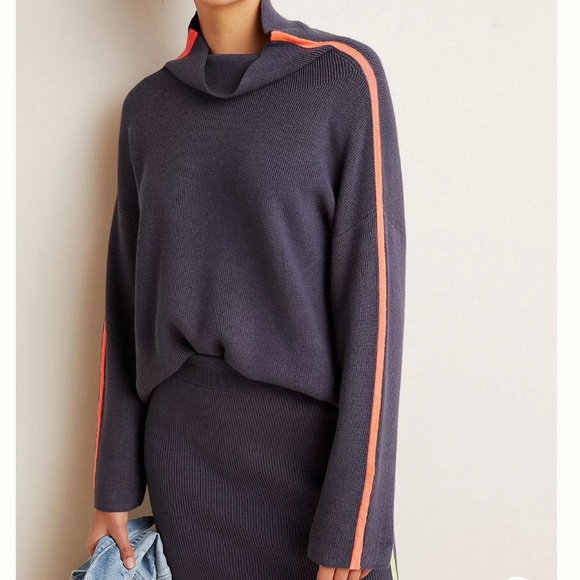 Anthropologie Sweaters - Anthropologie Neon Stripe Sweater